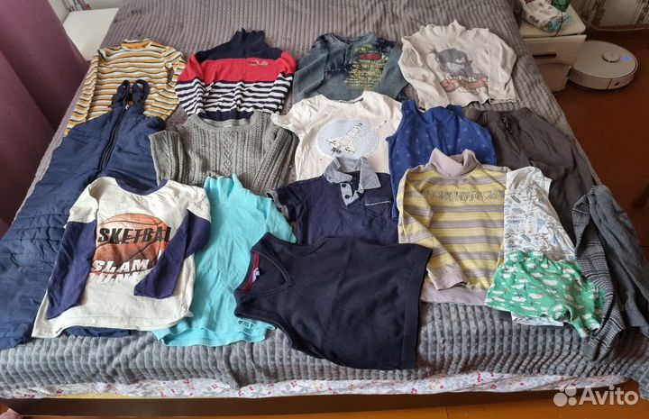 Вещи пакетом на мальчика 122 128 пакетом