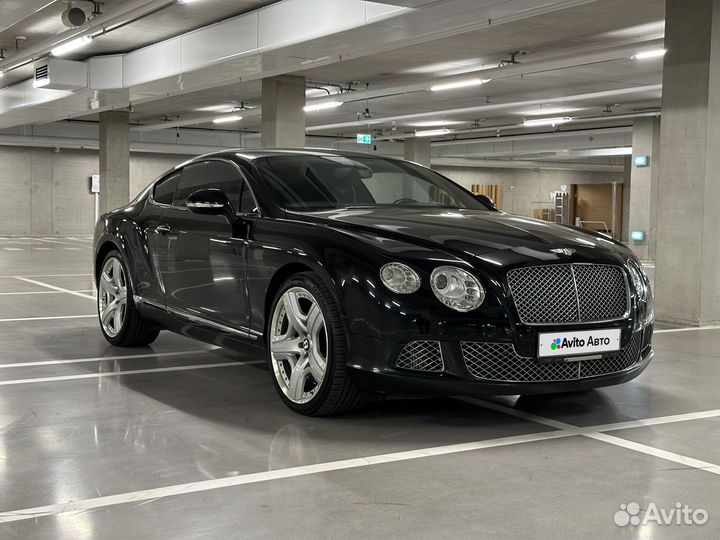 Bentley Continental GT 6.0 AT, 2012, 102 500 км