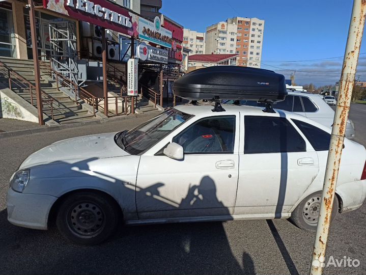 Автобокс на крышу Лада Приора