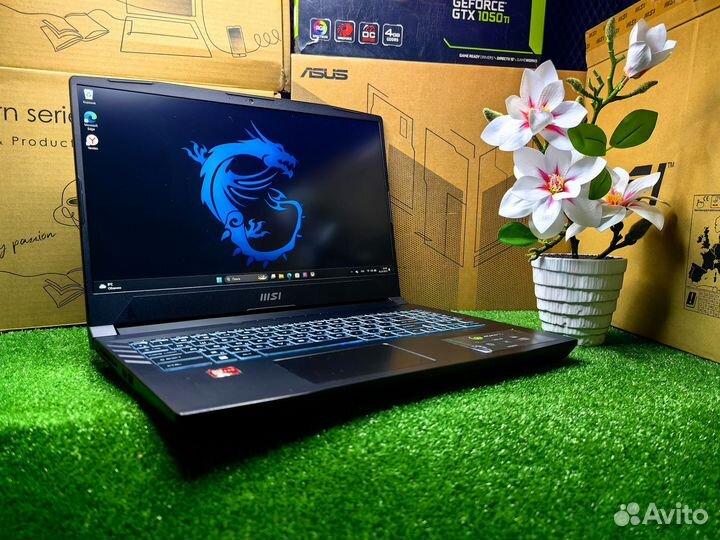 Ноутбук игровой Ryzen 5600H / RTX 4050