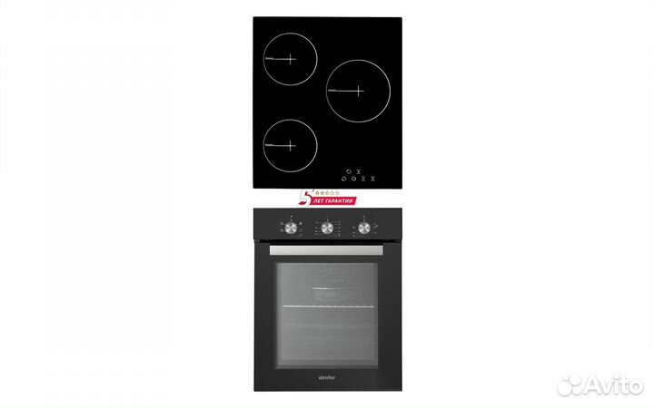 Комплект кухонной техники панель + шкаф S48B000