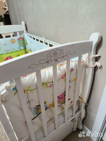 Детская кроватка Можга (Красная Звезда)