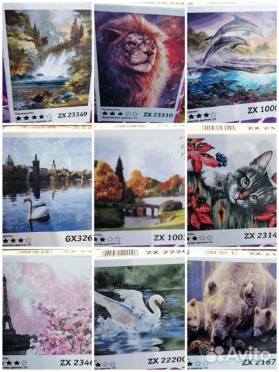 Картины по номерам 40 50