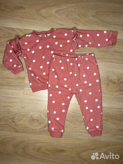 Вещи на девочку 80 р-р, пакетом, h&m, baby go