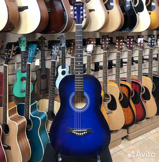 Гитара акустическая Fante FT-R38B-BLS