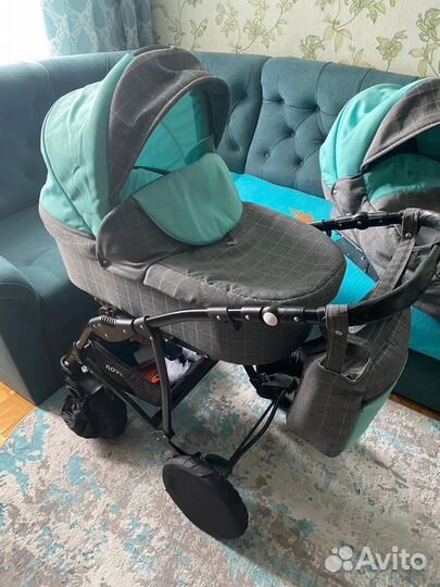 Прогулочная коляска 2 в 1