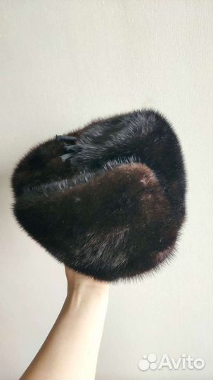 Шапка мужская из норки
