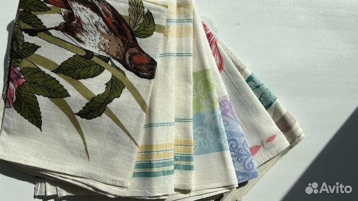 Кухонные полотенца лен СССР