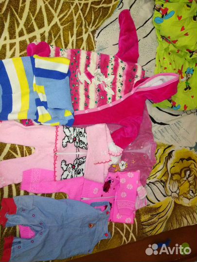 Детские вещи 2 пакета