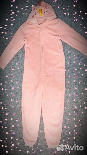 Пижама кигуруми единорог