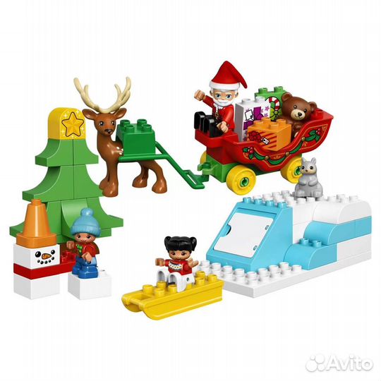 Lego duplo Новый год 10837