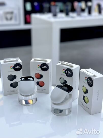 Наушники беспроводные Google Pixel Buds Pro разные