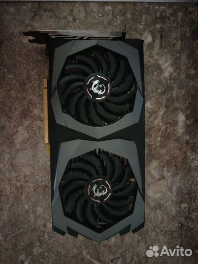 Видеокарта MSI GTX 1660 6gb