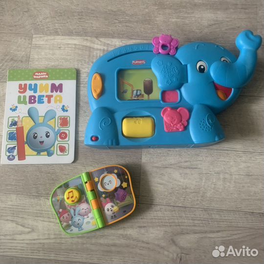 Интерактивные развивающие игрушки пакет