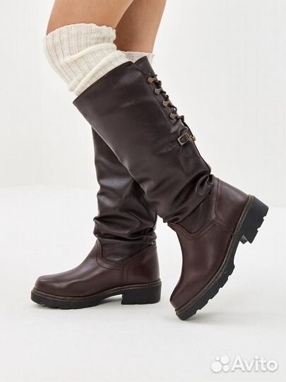 Сапоги с мягким мехом для женского стиля