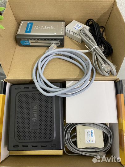 Роутеры D-Link и кабели