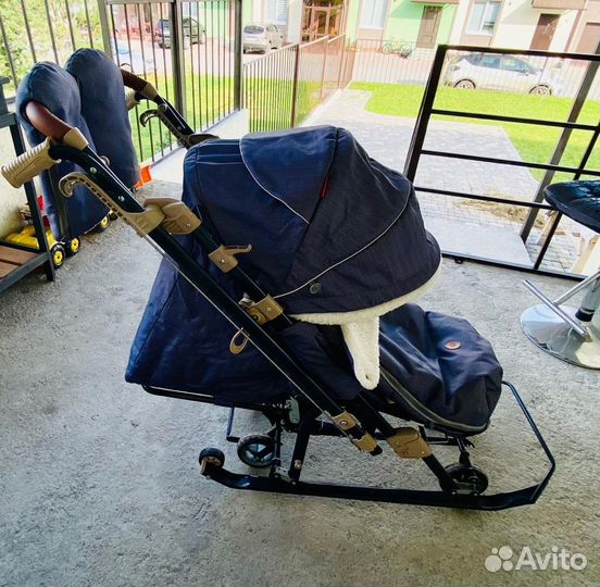 Санки коляска ника