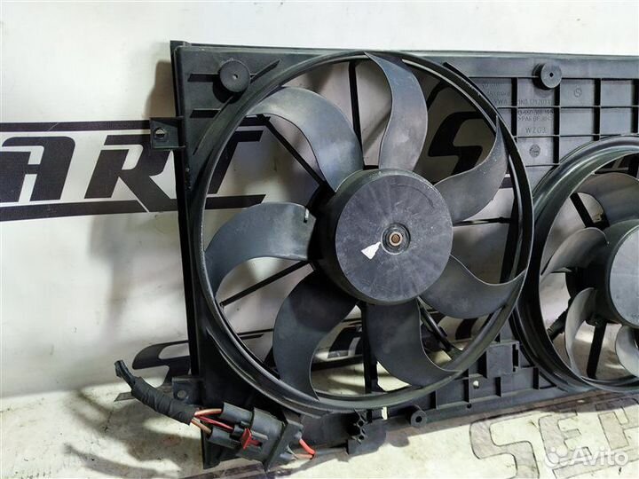 Вентилятор радиатора Audi A3 8P 1.8 CDA 2009