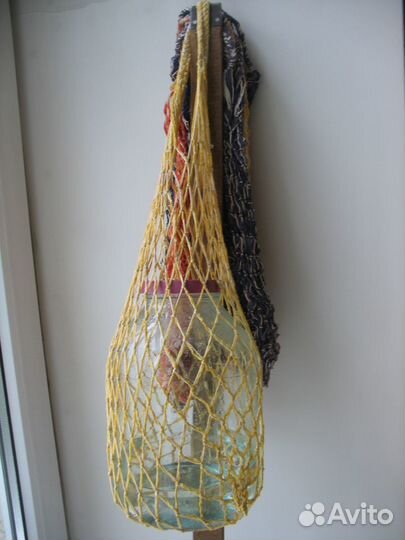 Плетёная сетка-авоська. СССР