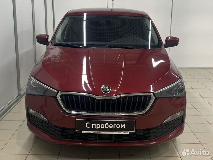 Skoda Rapid 1.4 AMT, 2021, 72 413 км