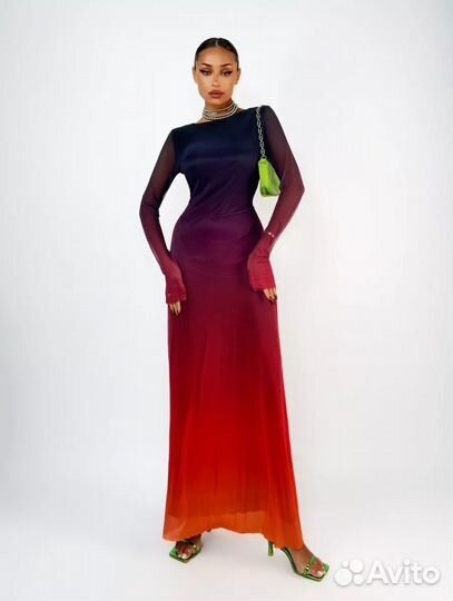 Вечернее платье в пол 42 44