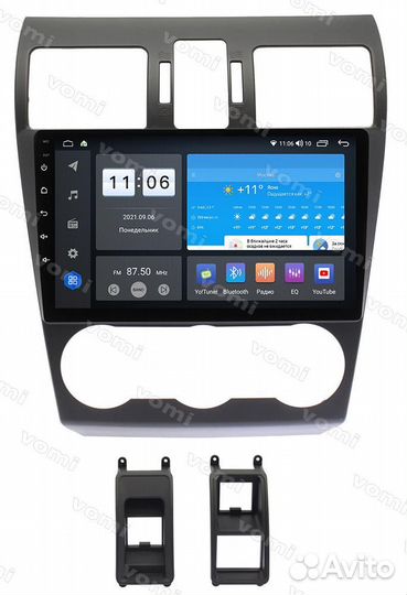 Магнитола Андроид ZX 4/64GB Subaru Forester 4 доре