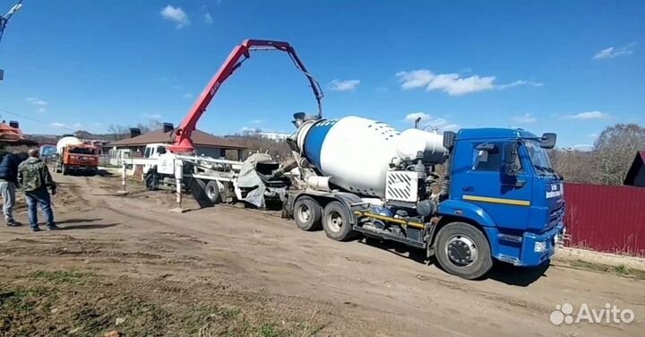 Раствор, бетононасос