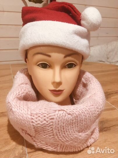 Шарф хомут снуд женский