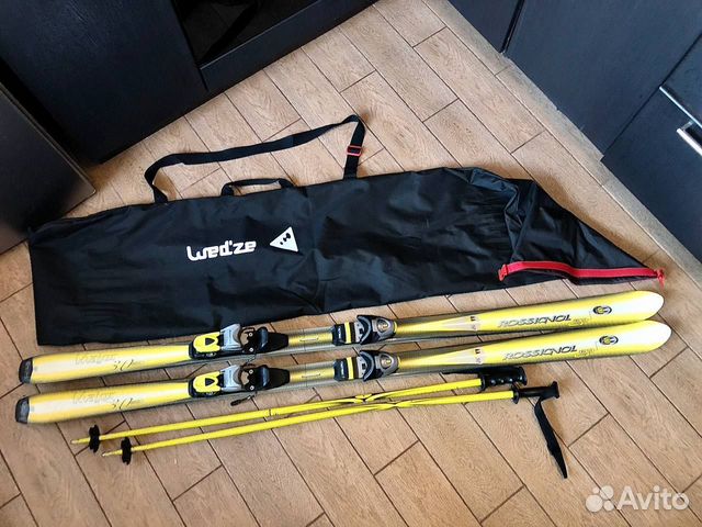 Горные лыжи мужские комплект