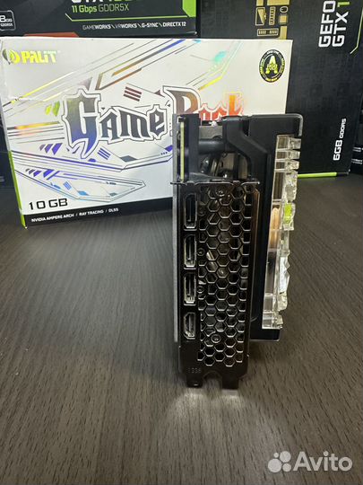 Видеокарта Palit GeForce RTX 3080 GameRock 10Gb