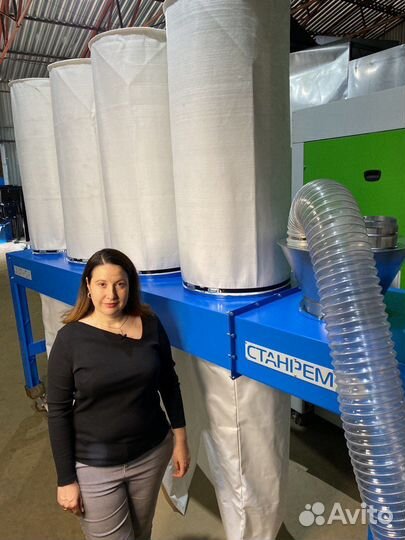 Стружкоотсосы увп мощностью 7000 м3/ от станрем