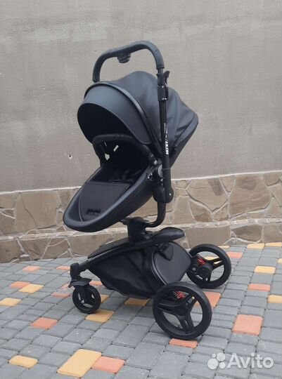 Коляска 2в1 black Aulon Стиль на 360*(Новая)