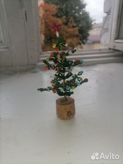 Елка из бисера