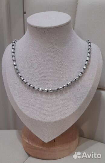 Чокер и серьги из гематита