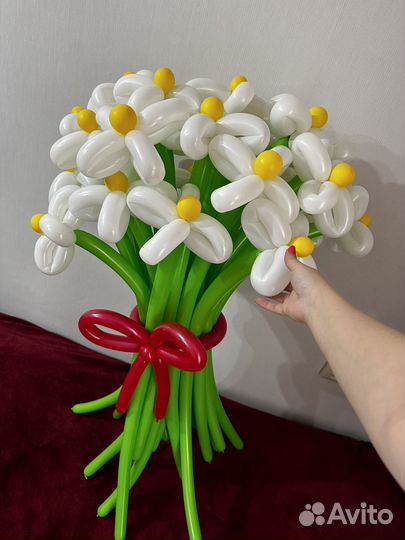Цветы из шаров