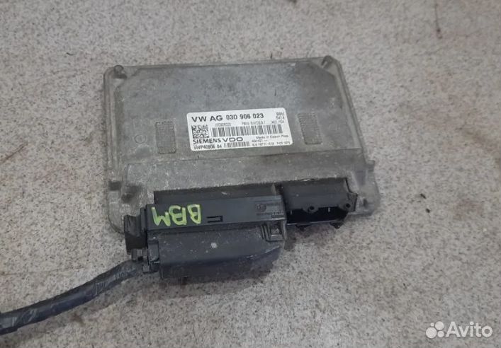 Эбу блок управления двс для 1.2 BBM Skoda Fabia 2