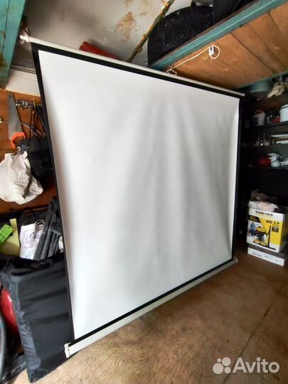 Экран для проектора 180х180см