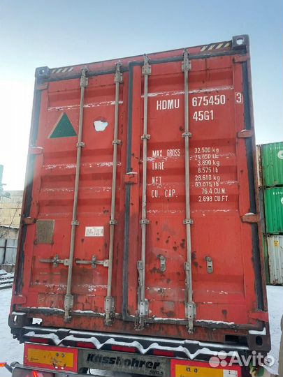 Контейнер 40 фут HQ 2,9 м