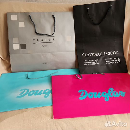 Брендовые пакеты новые