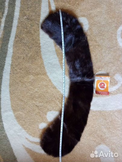 Меховой воротник норка