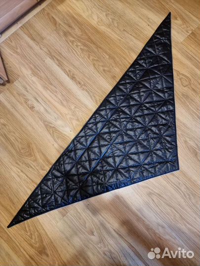 Модная теплая косынка