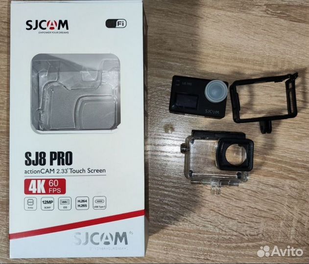 Экшен камера sjcam sj 8pro