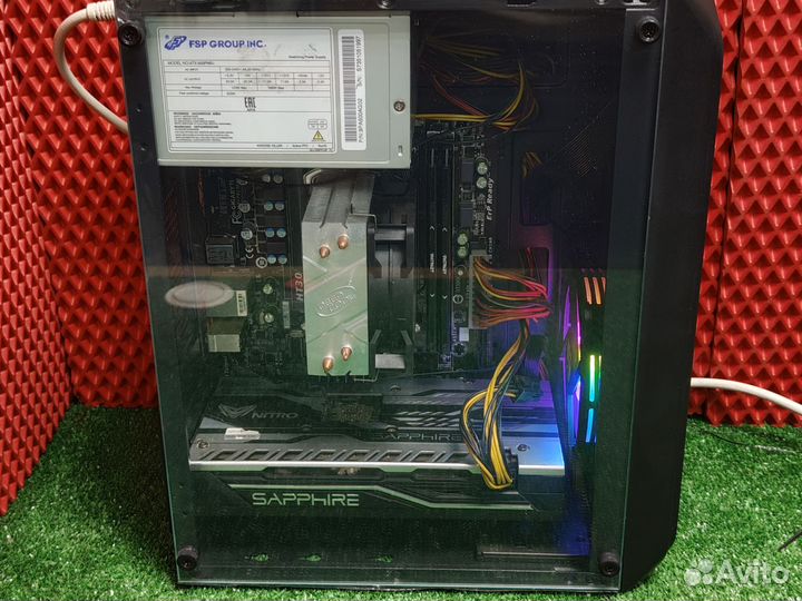 Бюджтеный пк под игры 6ядер/RX570 8GB/16GB/SSD