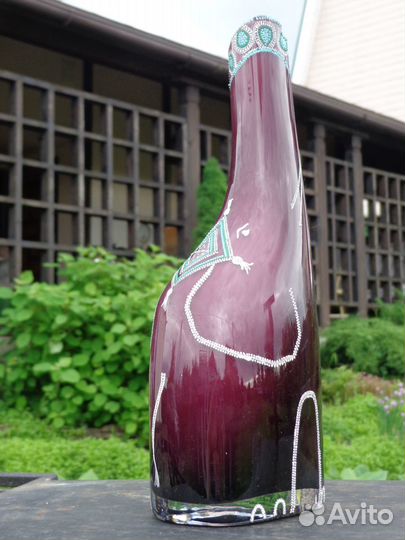 Ваза-слон ручная роспись