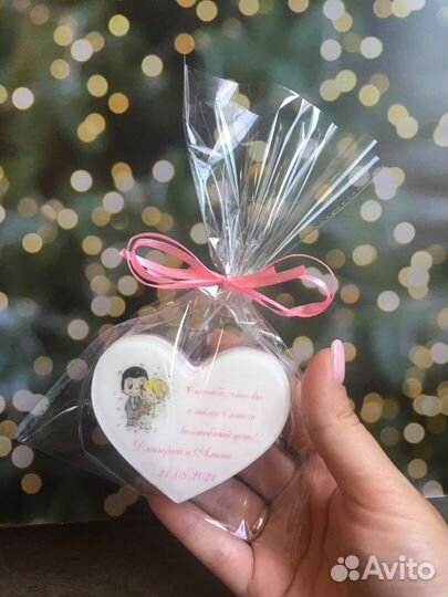 Свадебные бонбоньерки для гостей