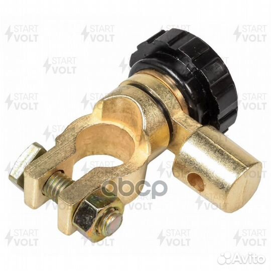 Клемма акб цинк с выключателем массы и боковым