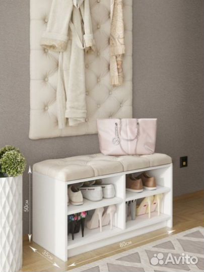 Обувница банкетка