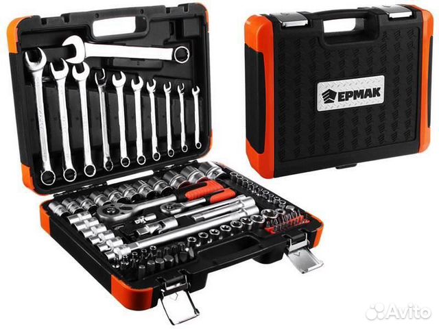 Инструменты Ермак 100 предм