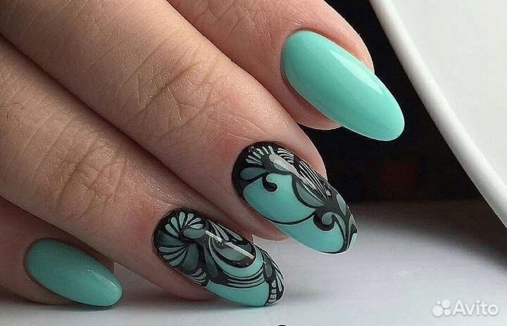 Маникюр гель лак