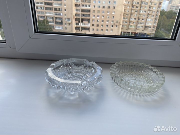 Пепельница хрусталь чехословакия